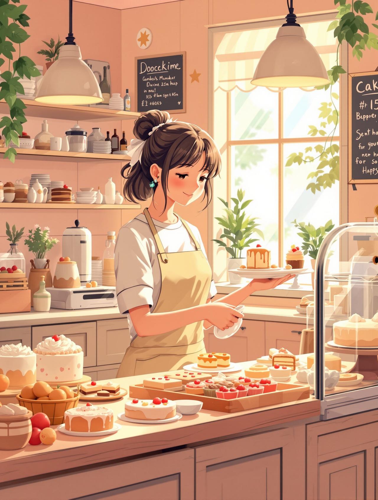 甜品屋的秘密